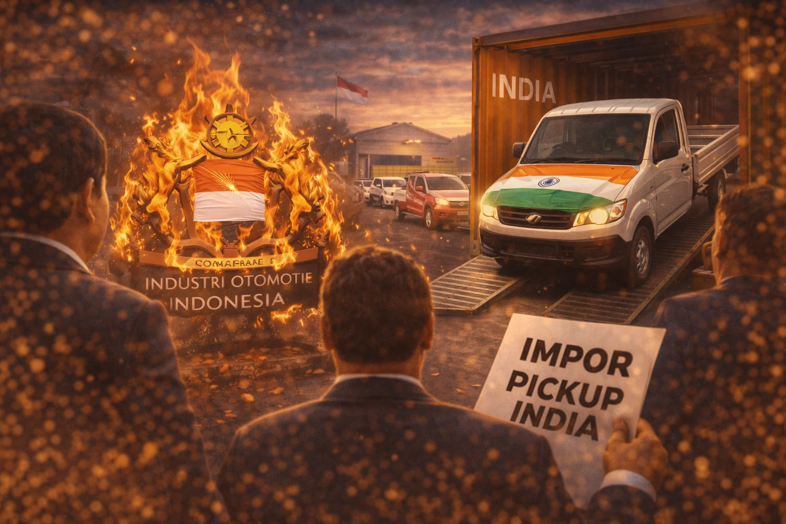 Ilustrasi pickup impor dari India yang diborong untuk program Kopdes Merah Putih dinilai dapat melemahkan industri otomotif nasional.