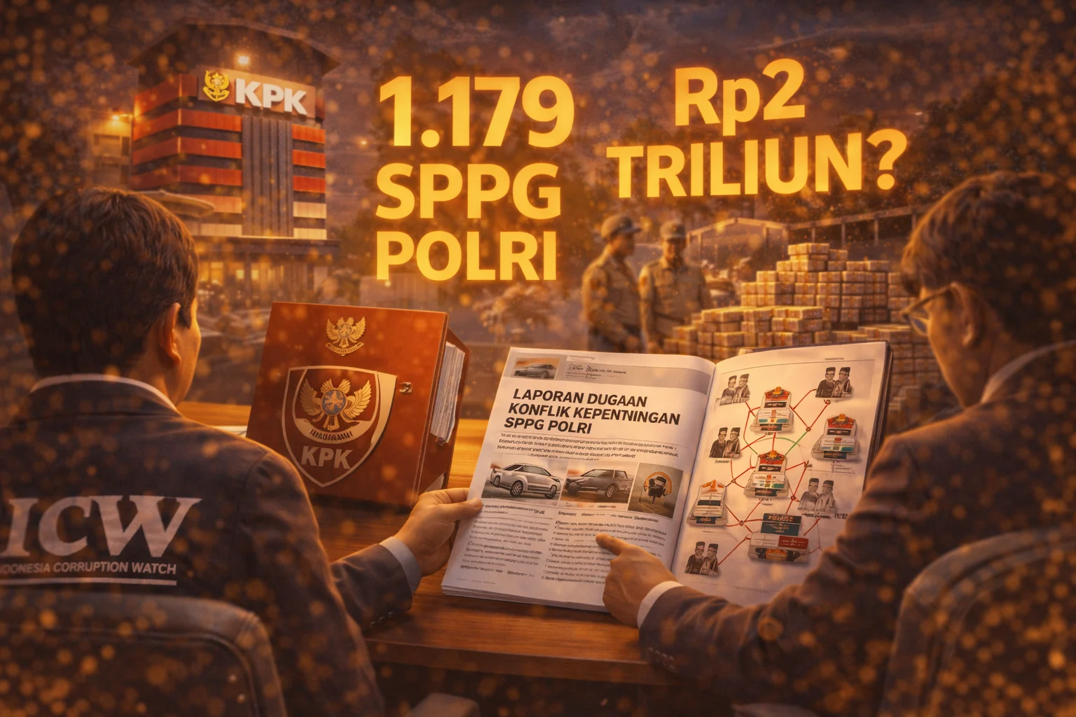 Ilustrasi pengawasan dana publik program MBG