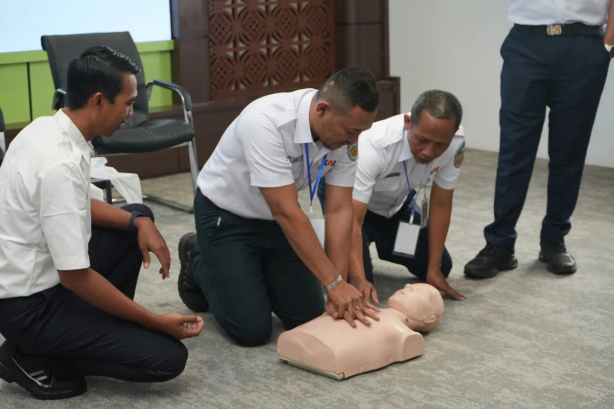 Pelatihan P3K KAI Daop 9 Jember untuk memperkuat budaya K3 pegawai