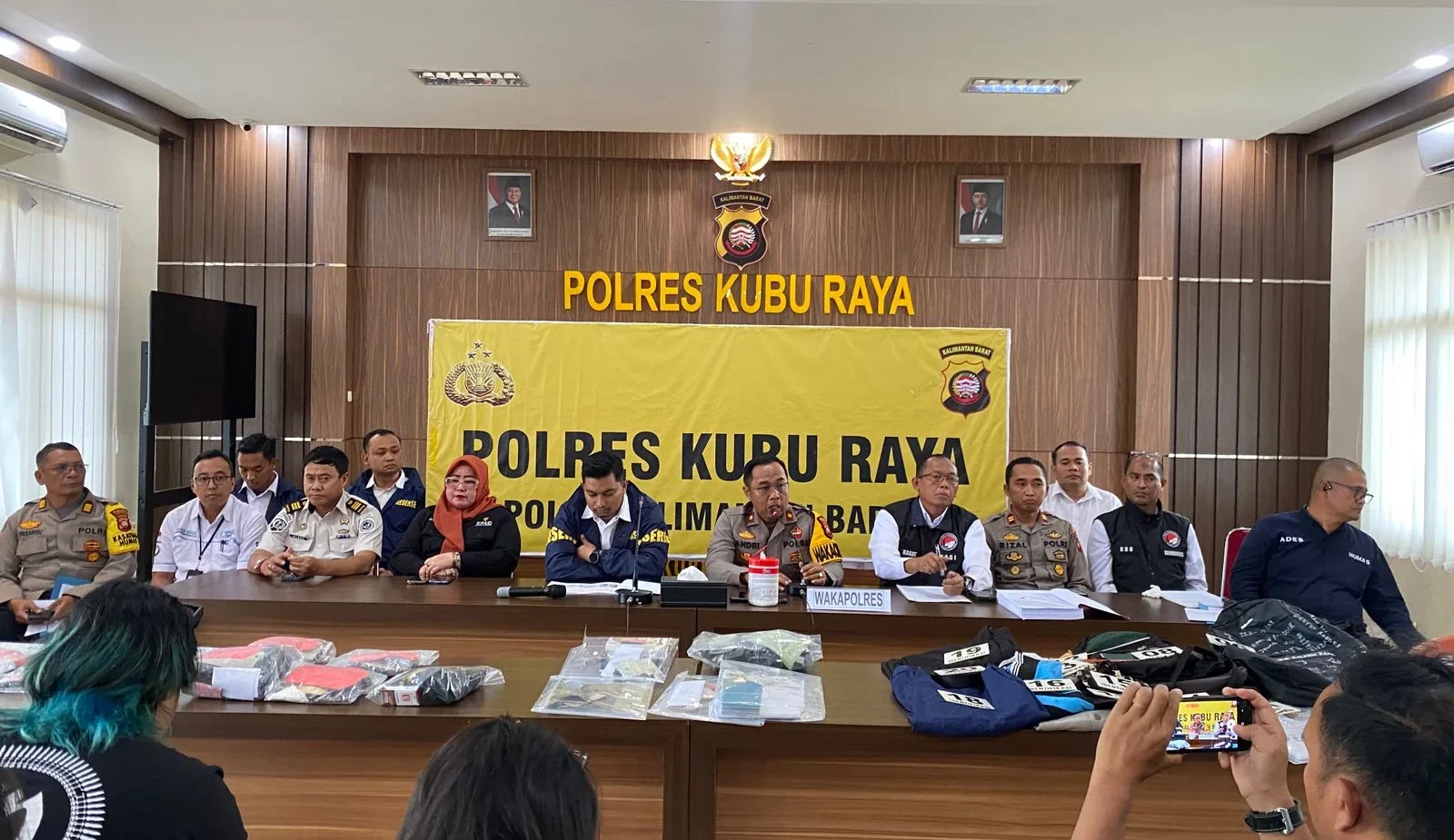 Polres Kubu Raya beri klarifikasi kasus viral Batu Ampar kepada media dan publik