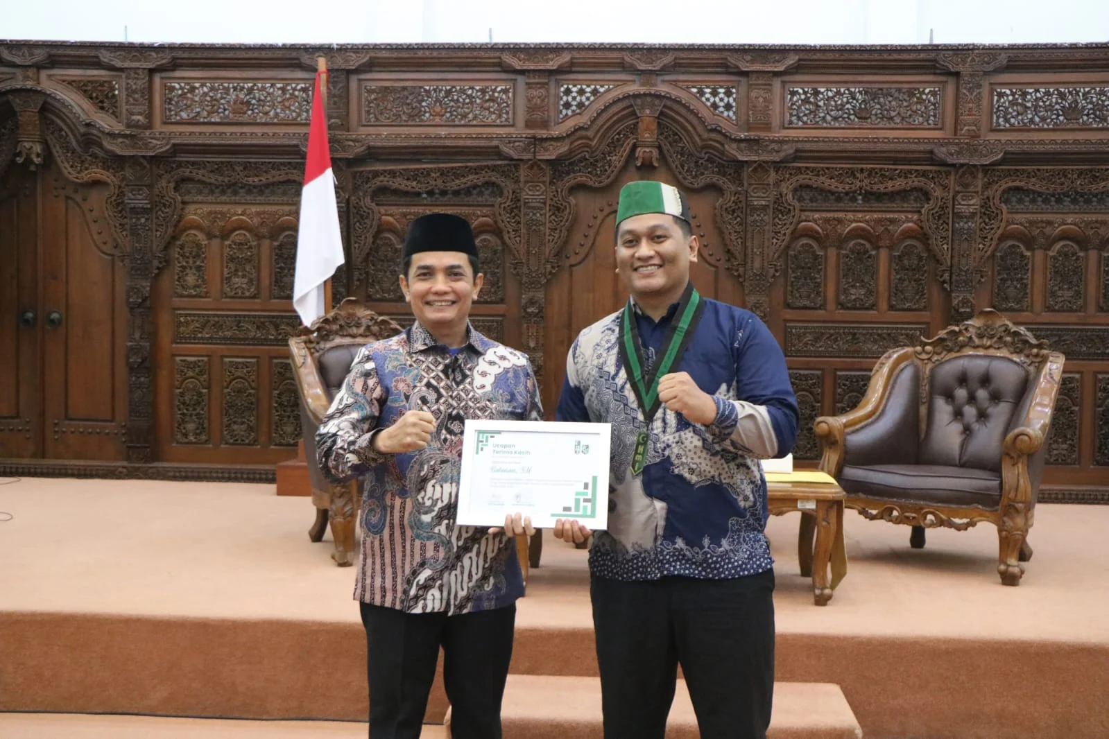 Wakil Wali Kota Pontianak Bahasan didapuk menjadi keynote speaker Simposium Kepemudaan HMI Cabang Kota Pontianak