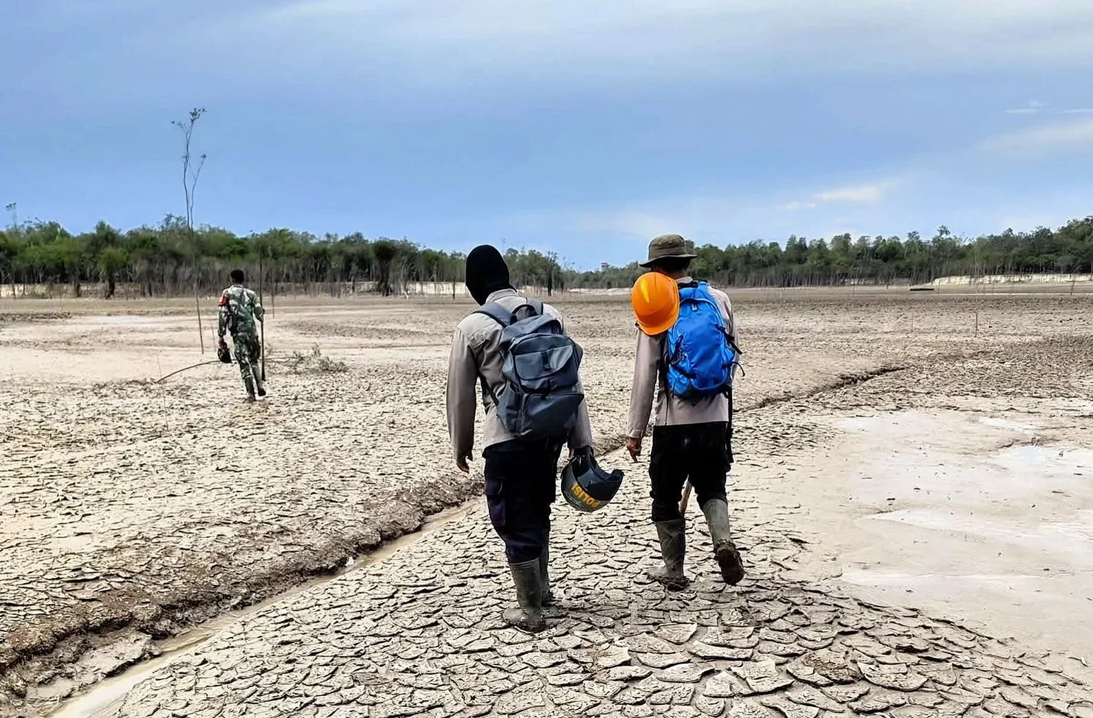 danau sentarum mengering saat musim kemarau