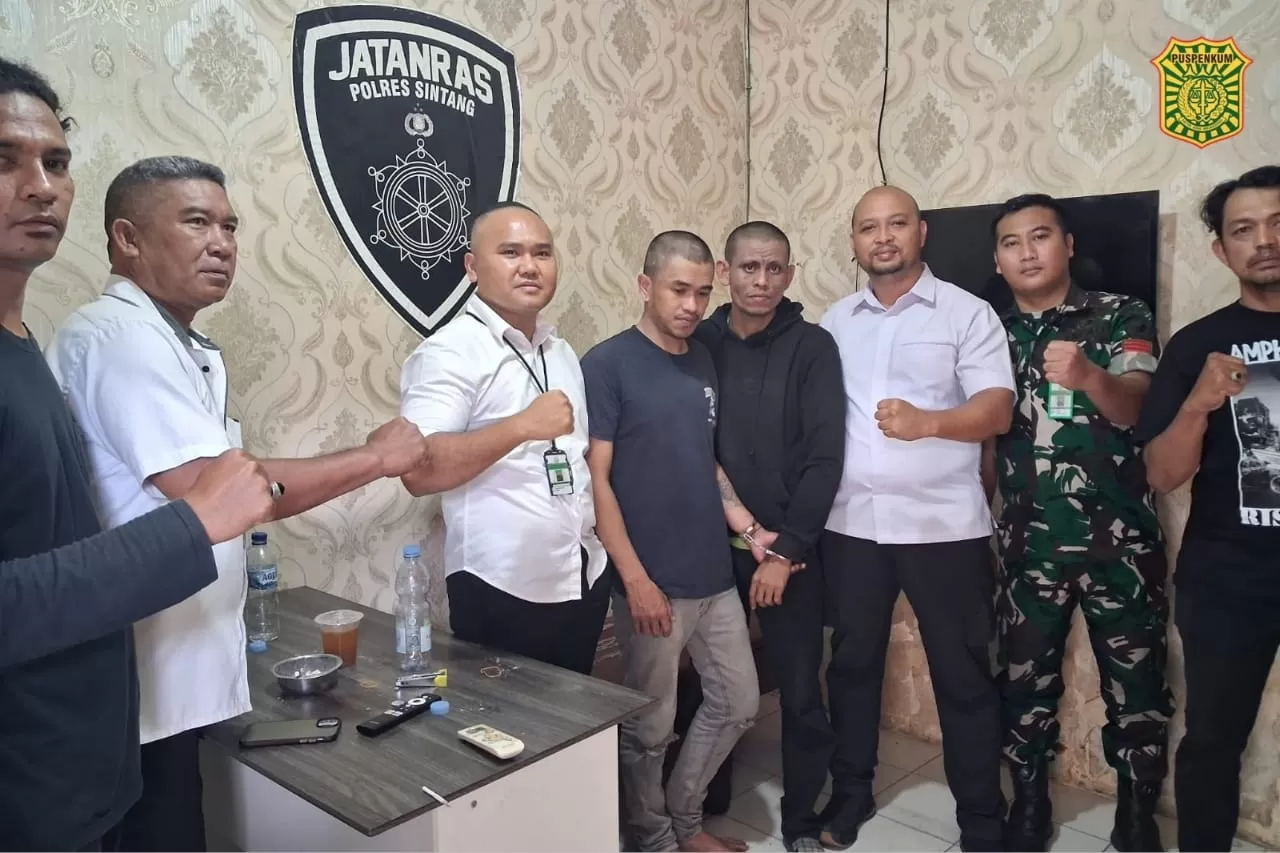 tahanan kabur dari lantai dua gedung kejari pontianak