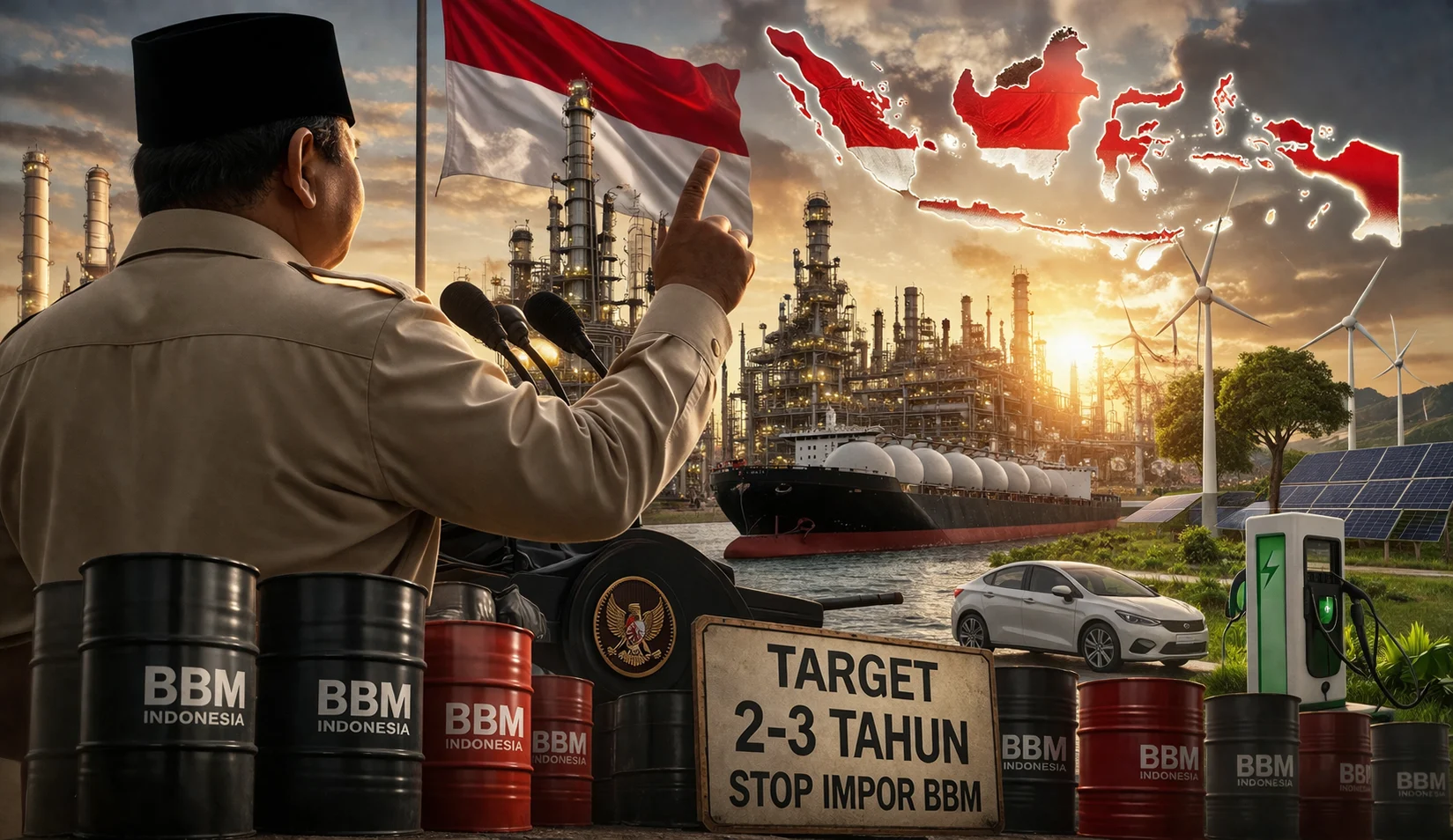 Prabowo Subianto bicara soal impor BBM Indonesia
