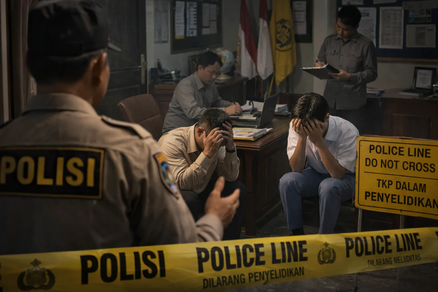 Ilustrasi kasus dugaan pencabulan siswa oleh oknum kepala sekolah di Ketapang yang sedang diselidiki polisi.