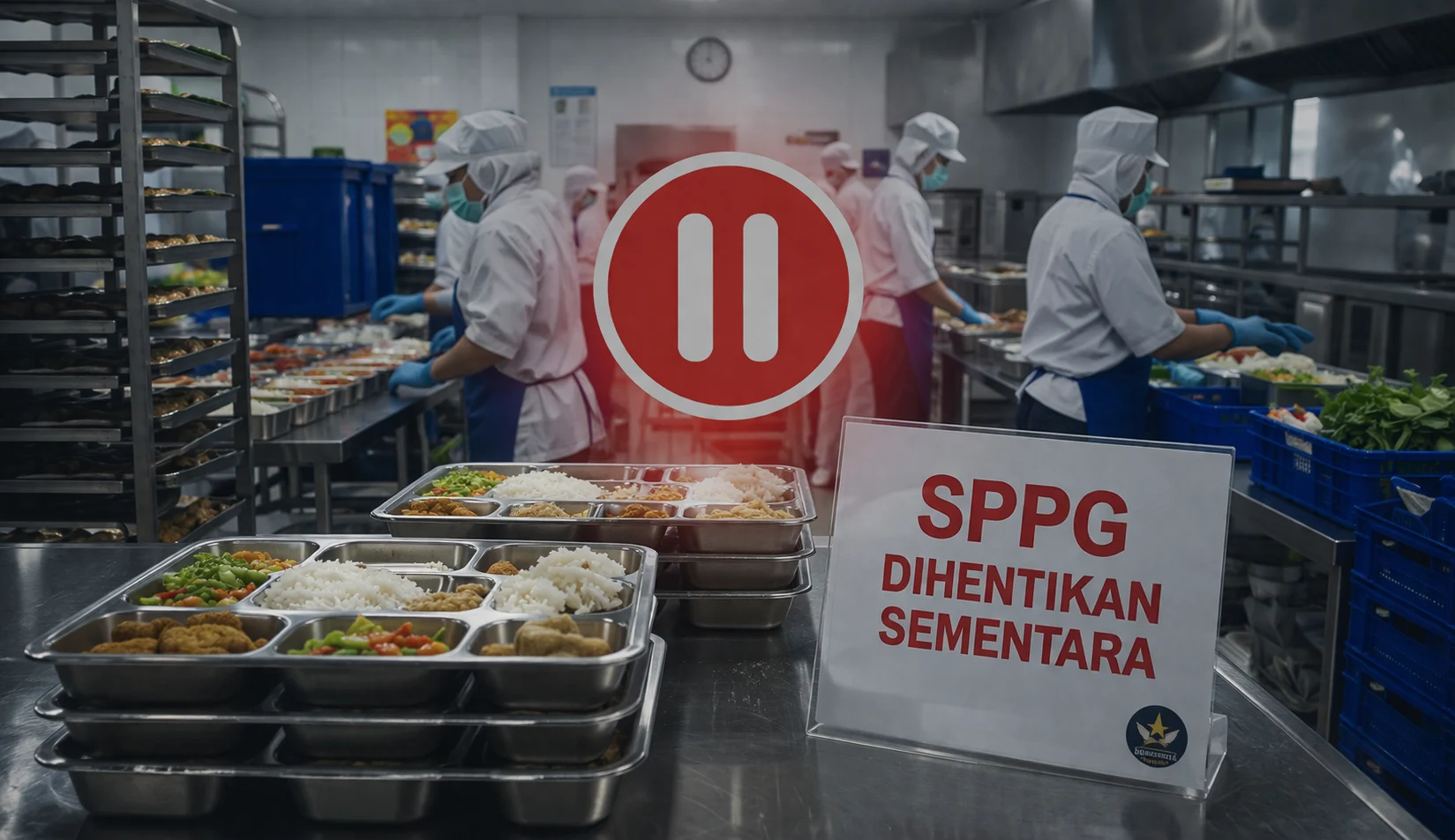 kegiatan pelayanan gizi masyarakat di sanggau dihentikan