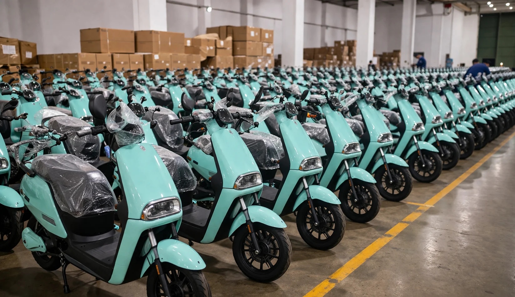 ilustrasi Deretan motor listrik program BGN untuk SPPG yang viral disebut 70 ribu unit