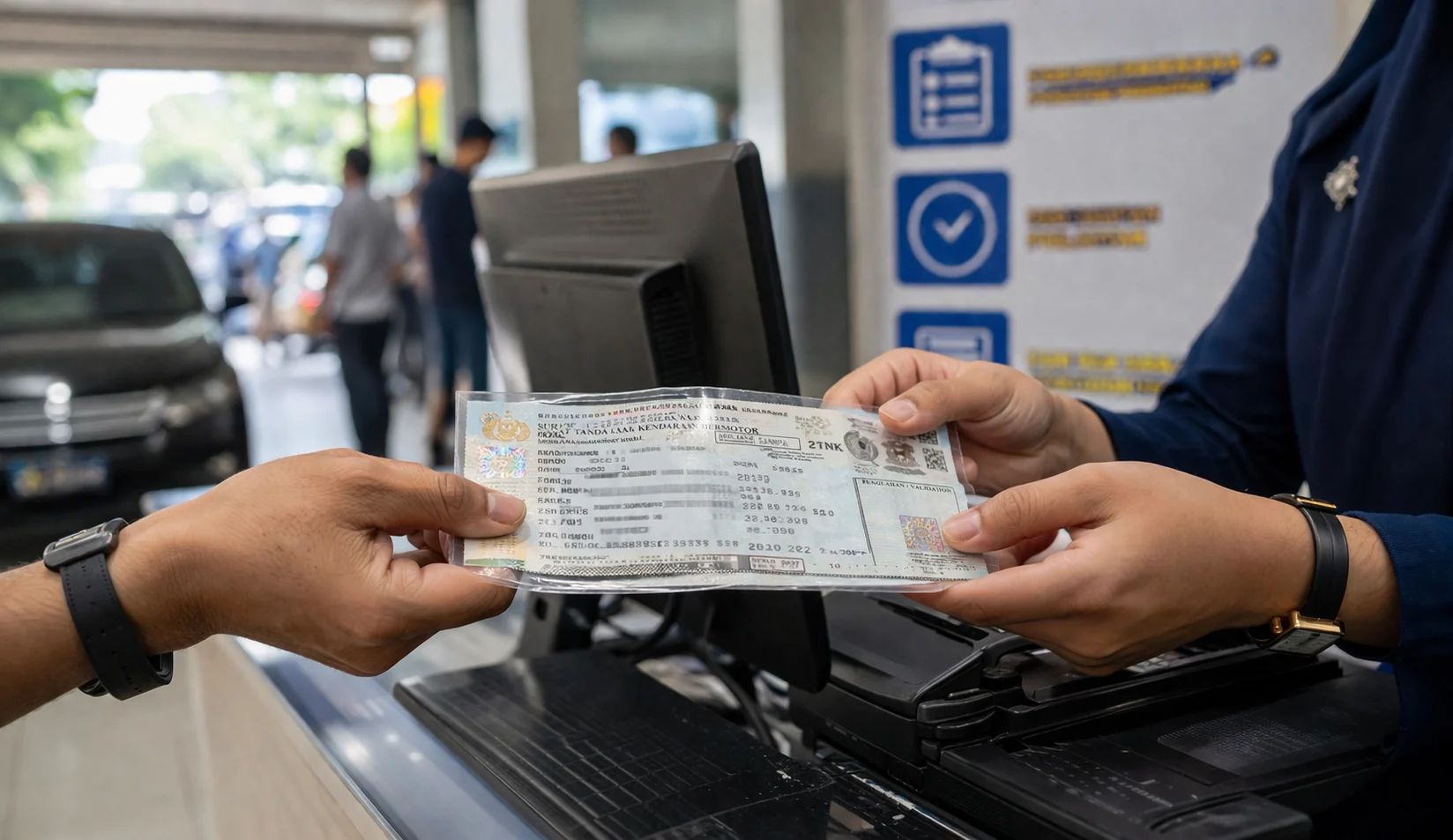 Ilustrasi perpanjang STNK tanpa KTP pemilik lama setelah balik nama kendaraan
