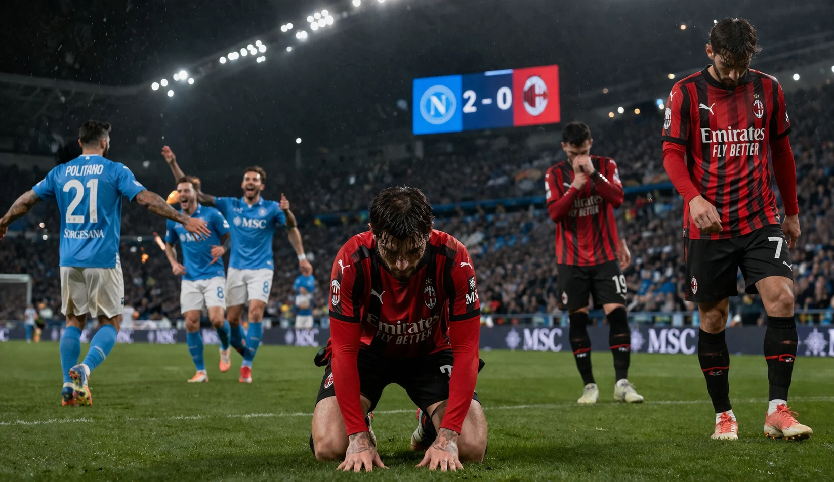 AC Milan gagal raih poin saat lawan Napoli