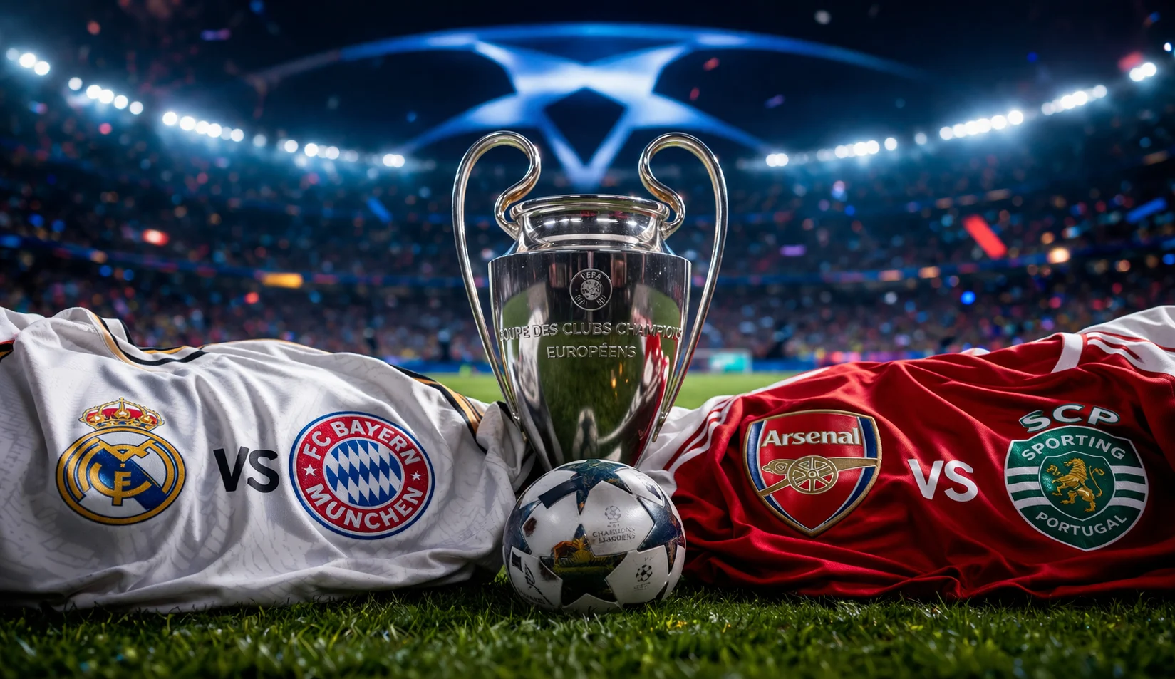 Pertandingan Real Madrid vs Bayern Munchen di Liga Champions perempat final