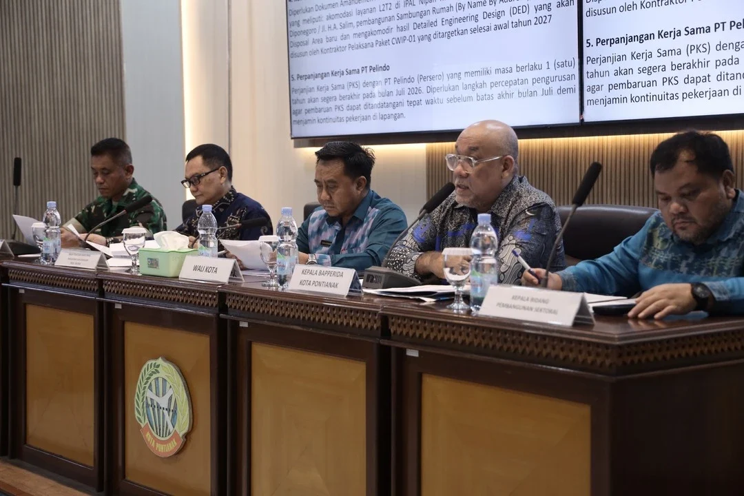 Proyek pembangunan SPALD-T di Pontianak untuk meningkatkan sanitasi lingkungan dan melayani 16 ribu rumah tangga hingga 2030.