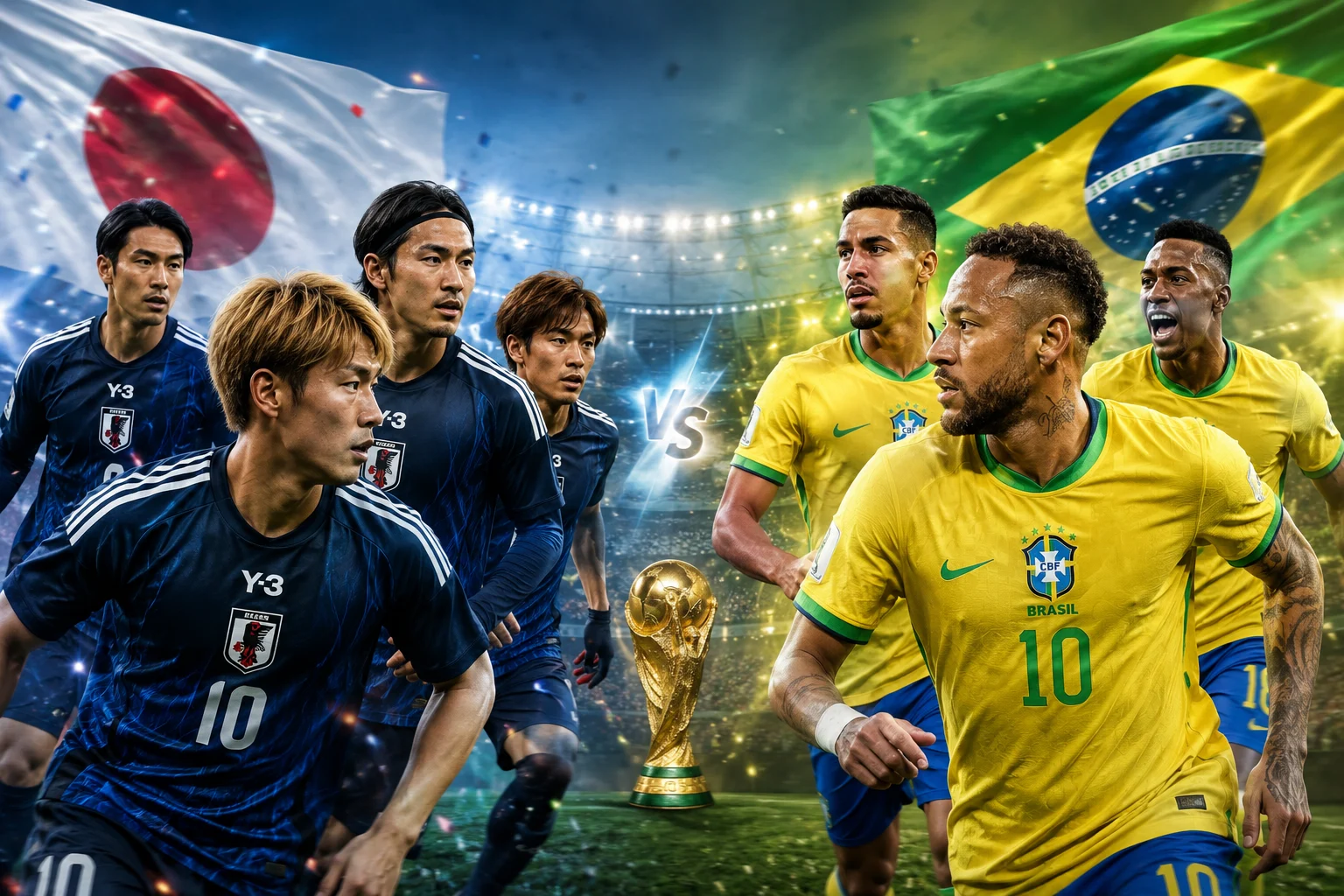Timnas Jepang siap menghadapi Brasil di Piala Dunia 2026.