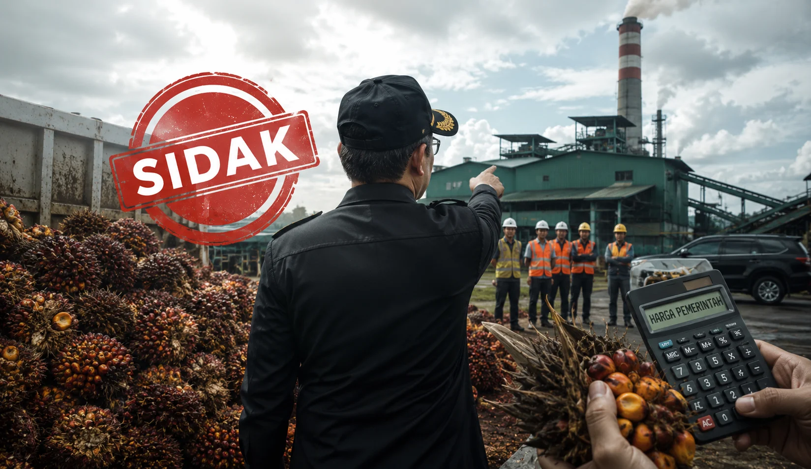 Wakil Gubernur Kalimantan Barat memberikan pernyataan terkait pengawasan harga pembelian TBS sawit dan ancaman sanksi bagi pabrik yang tidak mematuhi ketentuan pemerintah