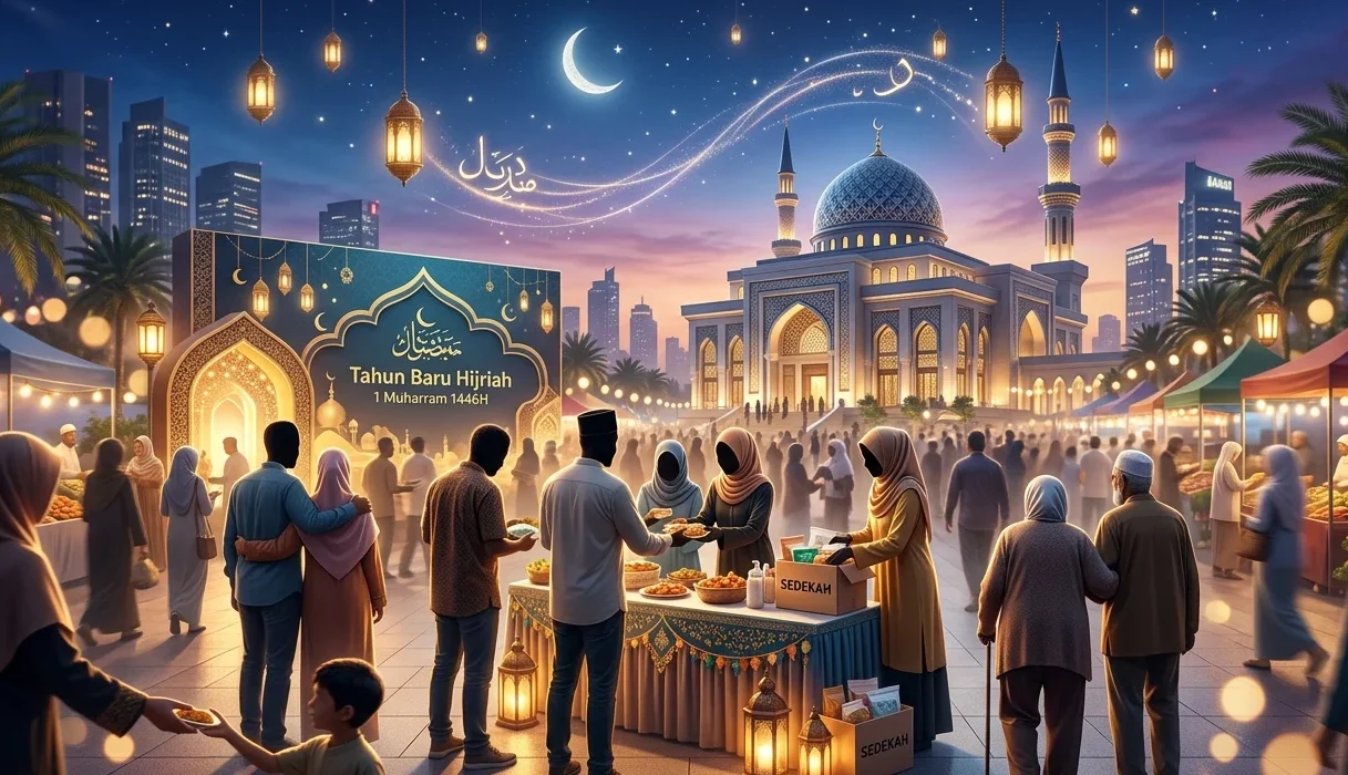 Peringatan Tahun Baru Hijriah 1448 H yang menekankan pentingnya persaudaraan dan kepedulian sosial.