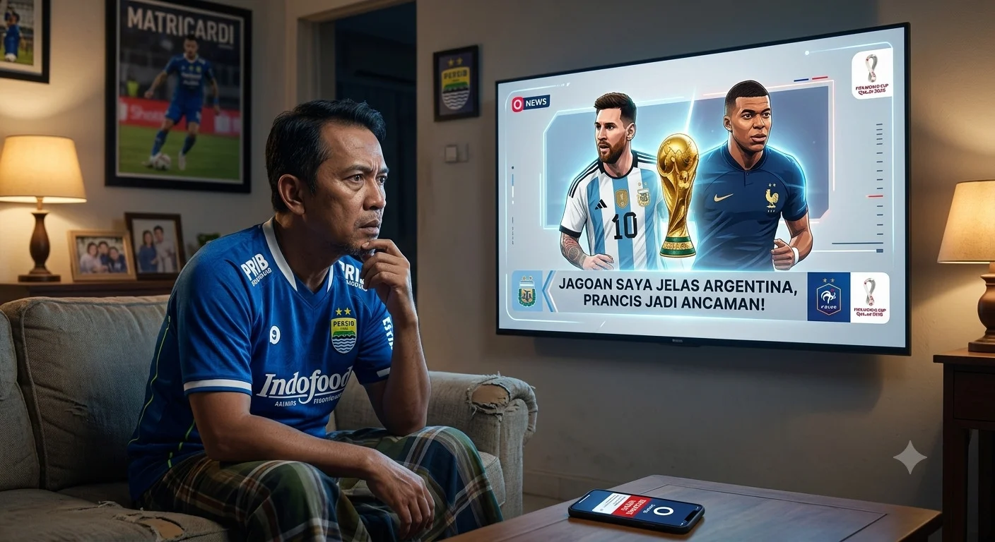 Bek Persib Bandung Patricio Matricardi berbicara soal peluang Argentina juara Piala Dunia 2026.