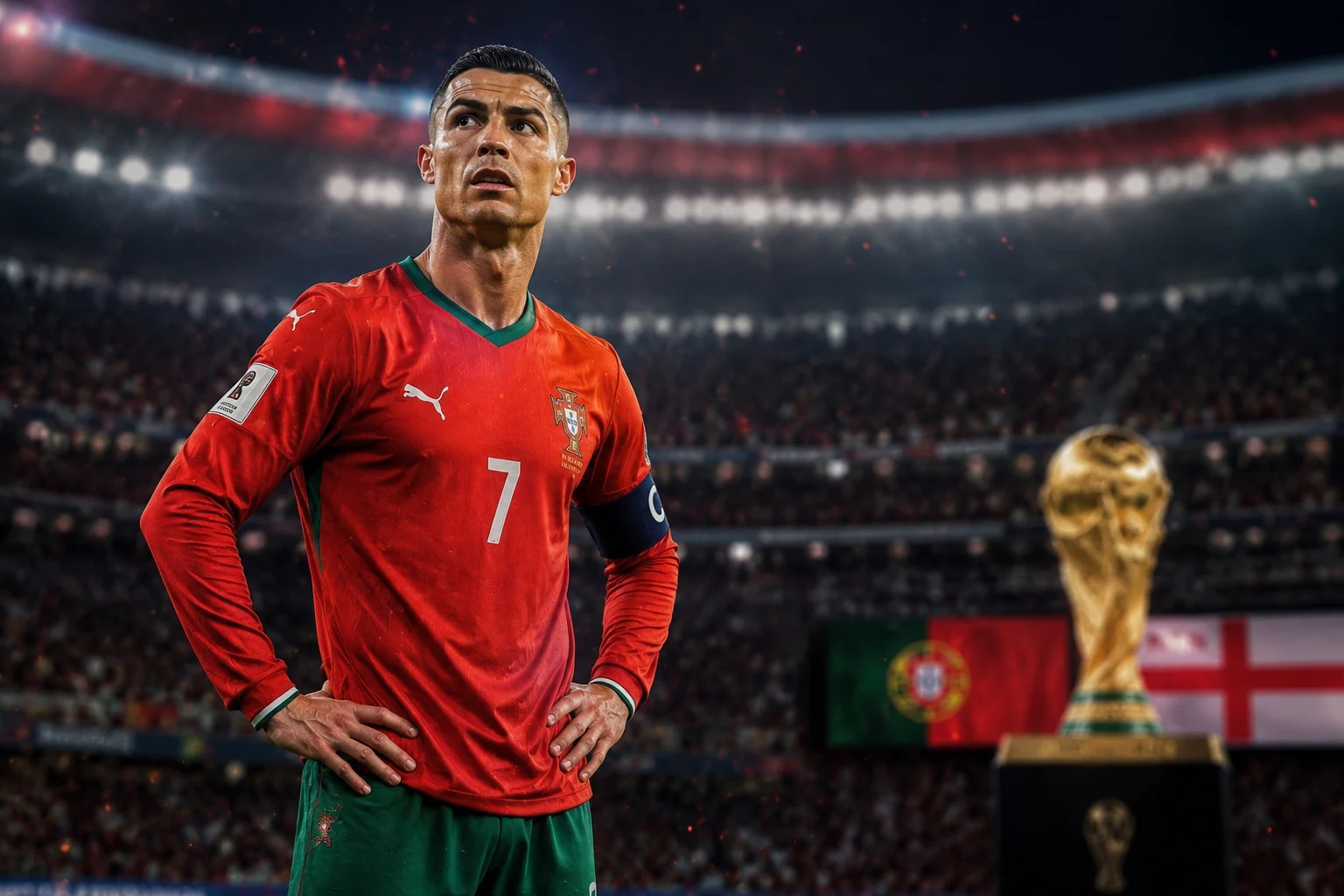 Cristiano Ronaldo memimpin Portugal pada pertandingan Piala Dunia 2026.